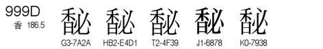 U+999D